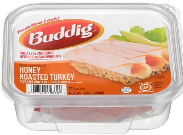 Order Buddig Honey  Roasted Turkey (9 oz)  food online from Ctown Supermarkets store, Uniondale on bringmethat.com