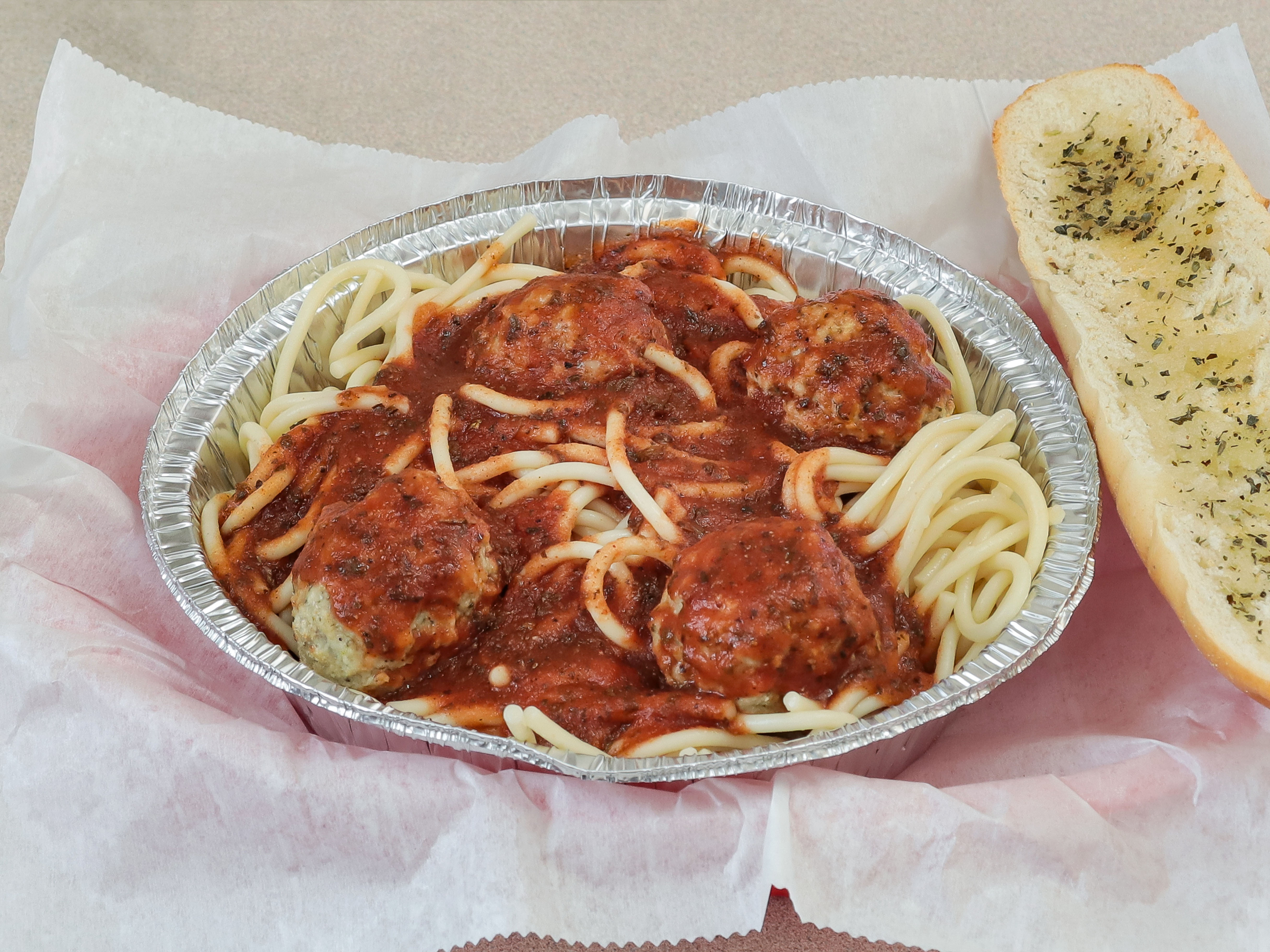 Order Pasta with Meatball food online from Sugar Bowl Lancaster store, Lancaster on bringmethat.com