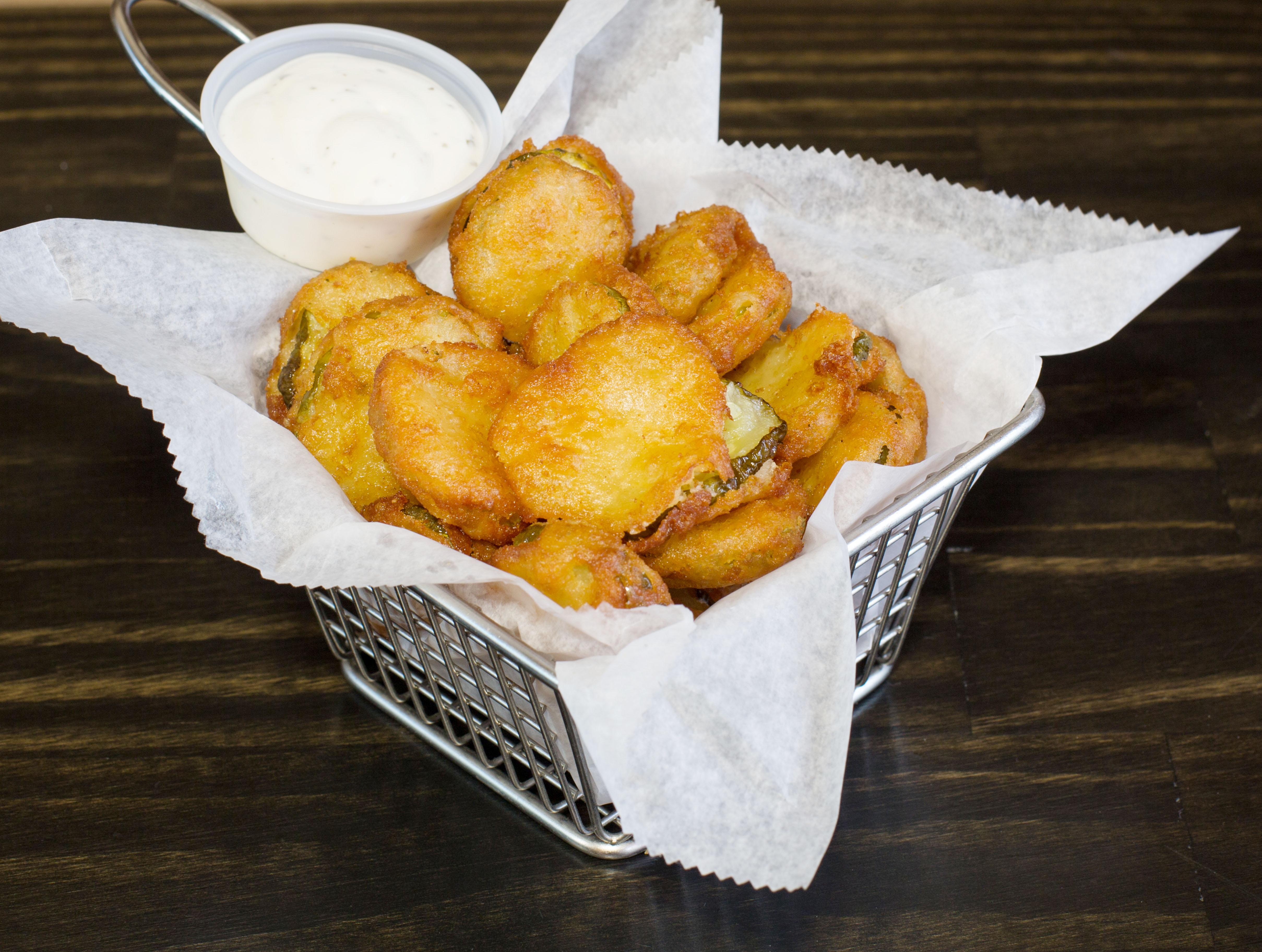 Order Fried Pickles food online from Hold My Knots store, Hillsdale on bringmethat.com