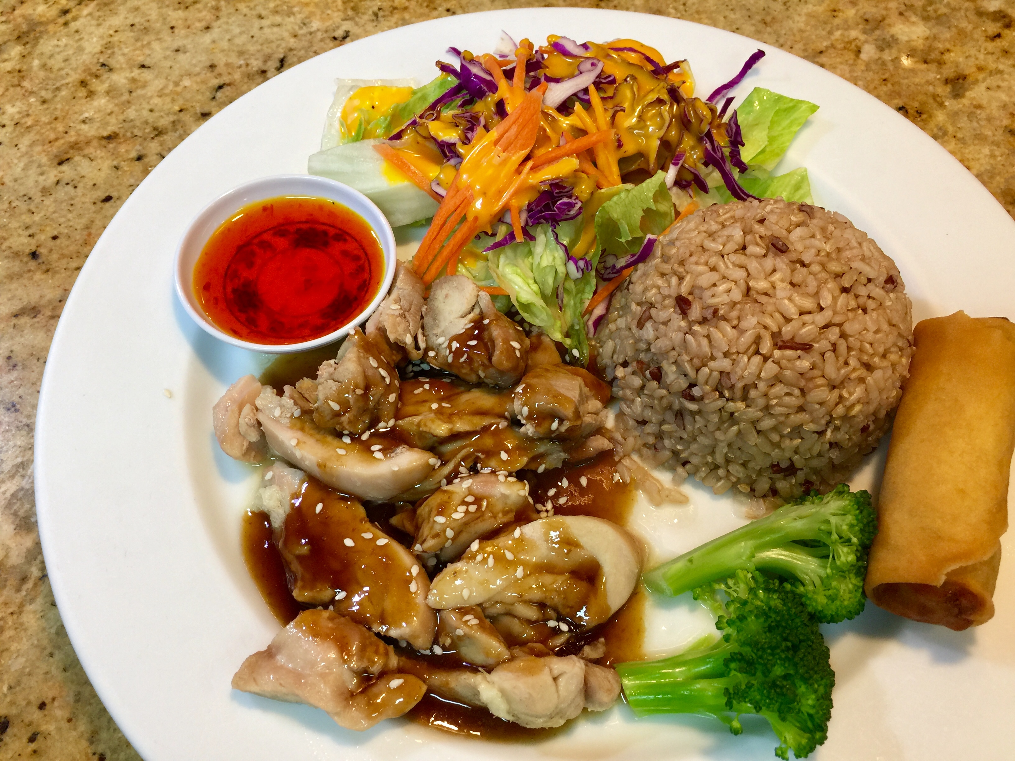 Order Chicken Teriyaki Dinner Special food online from Thai Eagle Rox store, Los Angeles on bringmethat.com