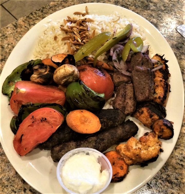 Order Mixed Grill Entree food online from La Fresh Mediterranean Grill store, Plymouth on bringmethat.com