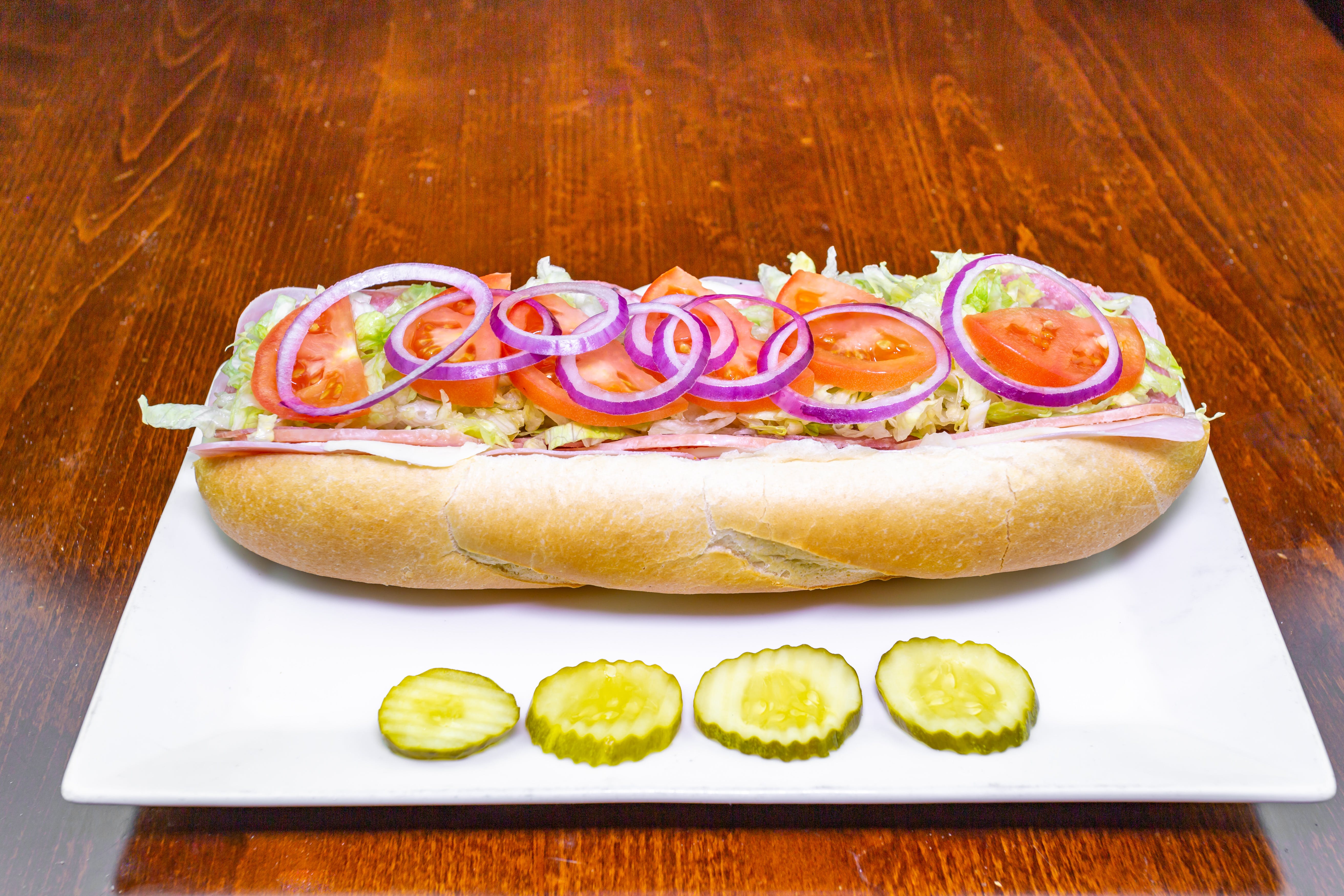 Order Italian Sub - Small 6'' food online from Zio's Pizza store, Allentown on bringmethat.com