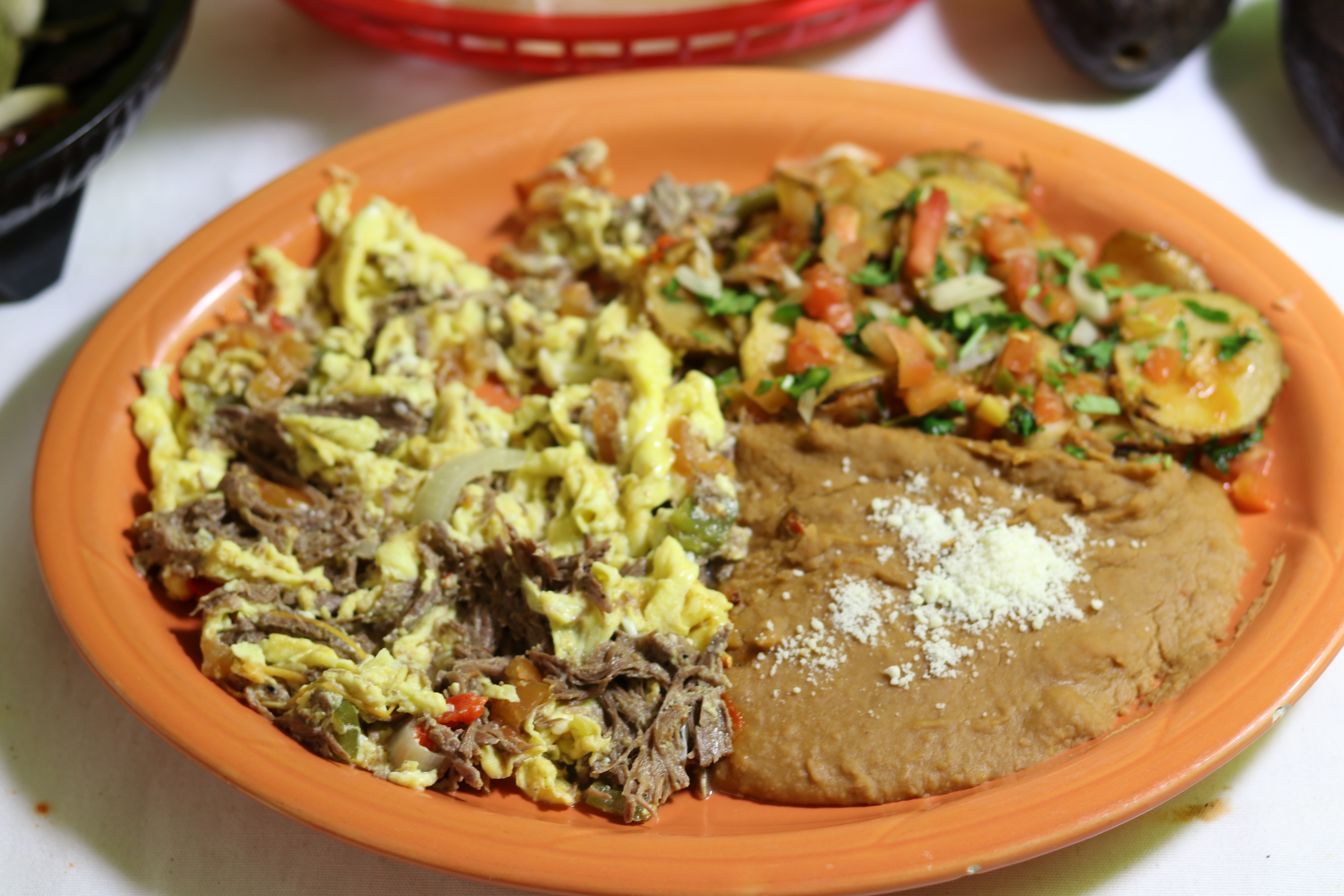 Order Machaca con Hueve food online from Vallarta Mexican Food store, Lathrop on bringmethat.com