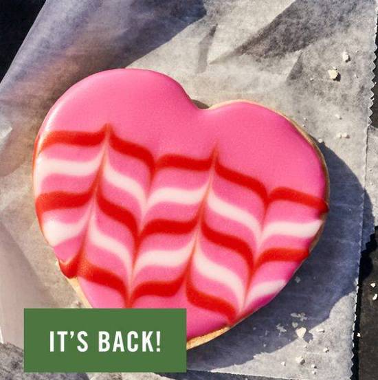Order Heart Cookie food online from Panera store, Lockport on bringmethat.com
