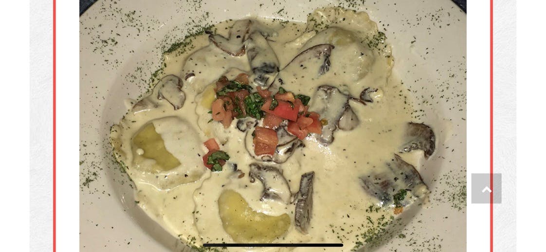 Order Mushroom Ravioli - Pasta food online from Casa Nostra Italian Cuisine store, Greeneville on bringmethat.com