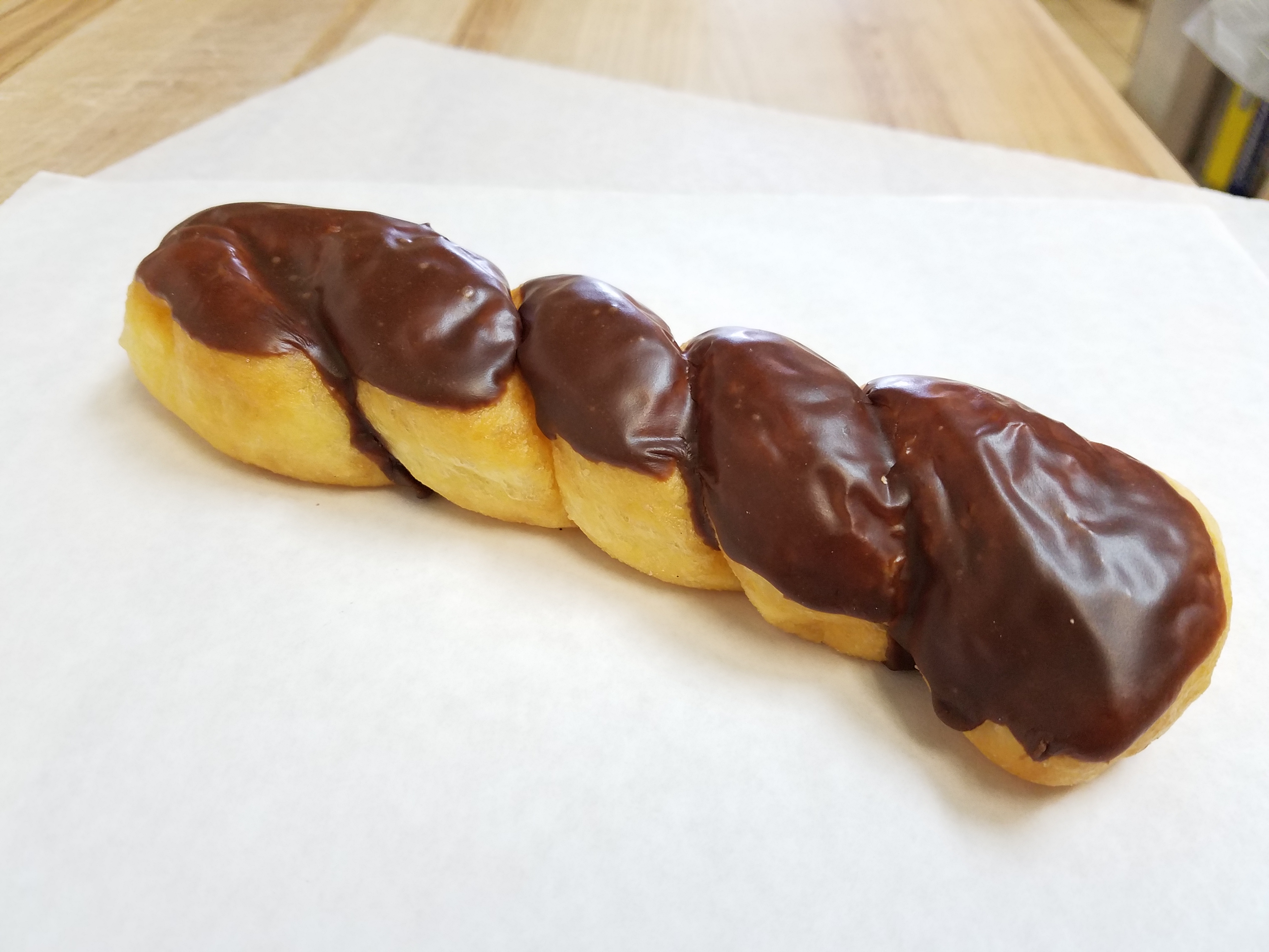 Order Chocolate twisty  food online from O Donuts store, Everett on bringmethat.com