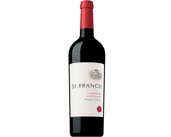 Order ST FRANCIS CABERNET 750ML 14.8% food online from Pacific Liquor Market store, Bell Gardens on bringmethat.com