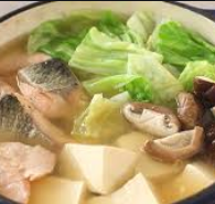 Order Ishikari Soup food online from Sakana Japanese Sushi & Steak House store, Meridian on bringmethat.com