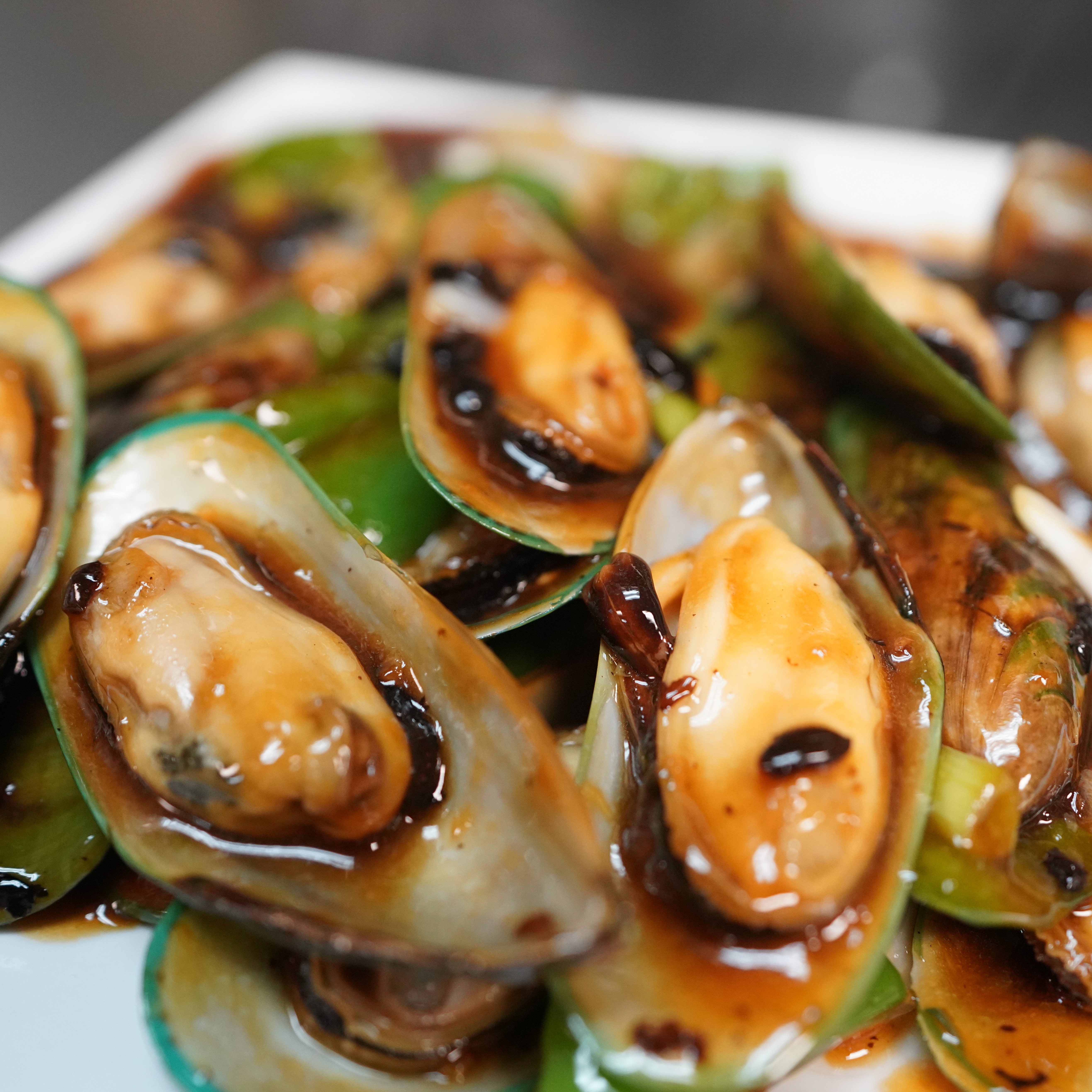 Order Mussel With Black Bean Sauce food online from Red Pepper Chinese Restaurant store, RICHFIELD on bringmethat.com