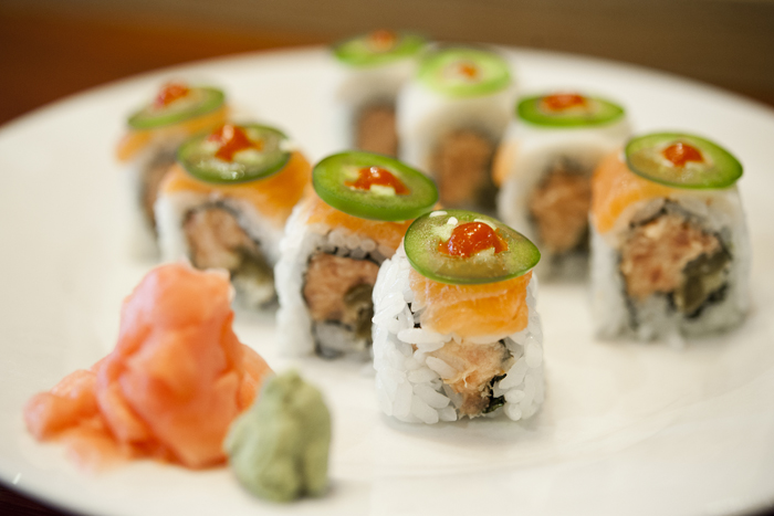 Order 8 Pieces Kiss of Fire Roll food online from Terryin store, Philadelphia on bringmethat.com