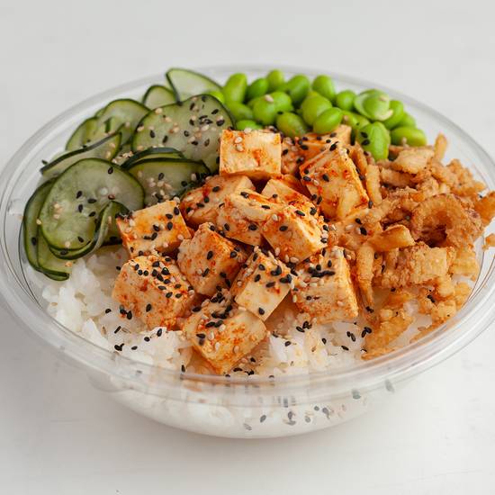 Order Baked Tofu Bowl-Vegan food online from Hi Poke store, San Diego on bringmethat.com