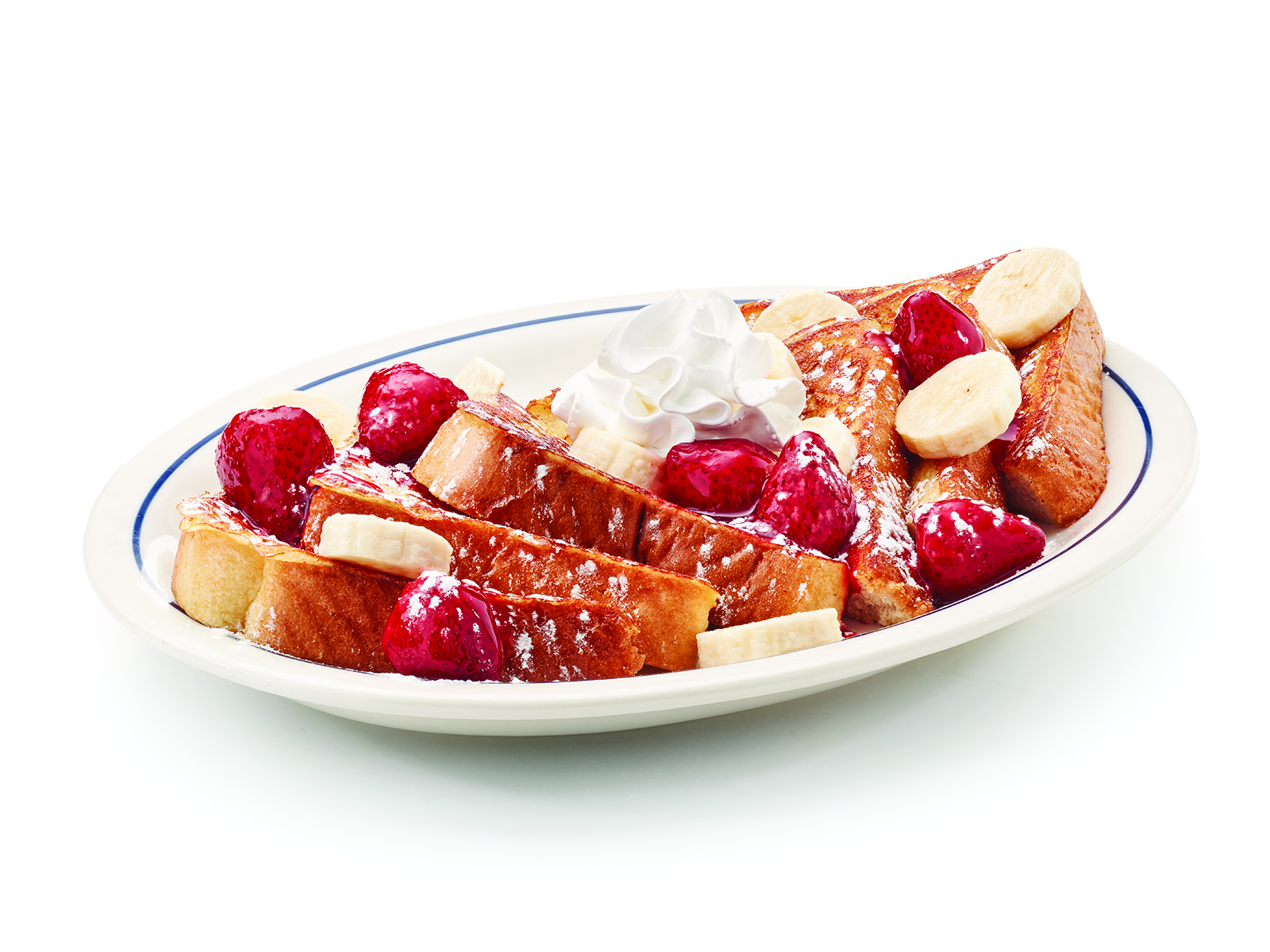 Order Strawberry Banana French Toast food online from IHOP store, Rochester on bringmethat.com