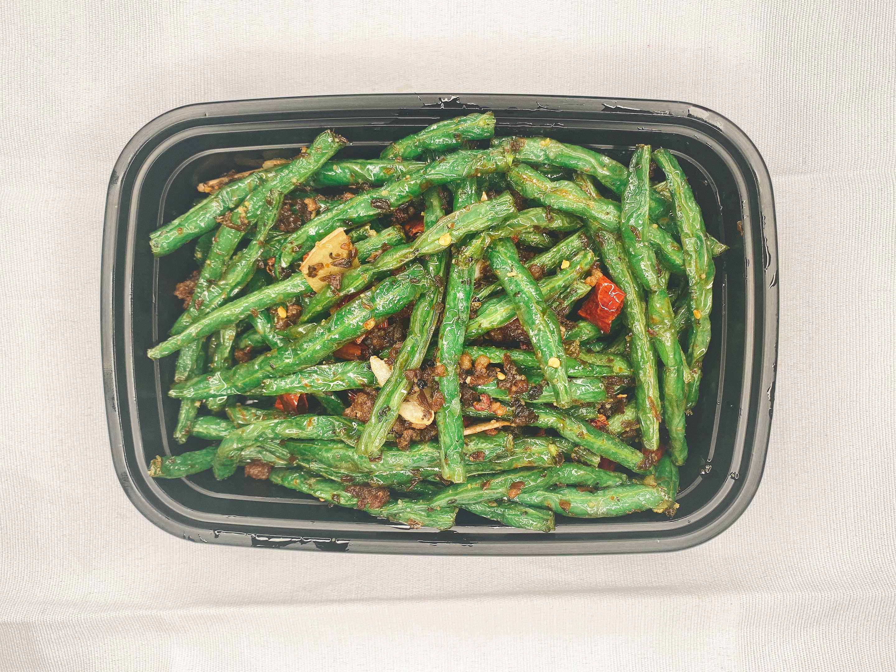 Order Dry-Fried String Beans 干煸四季豆 food online from Royal Pot store, East Lansing on bringmethat.com