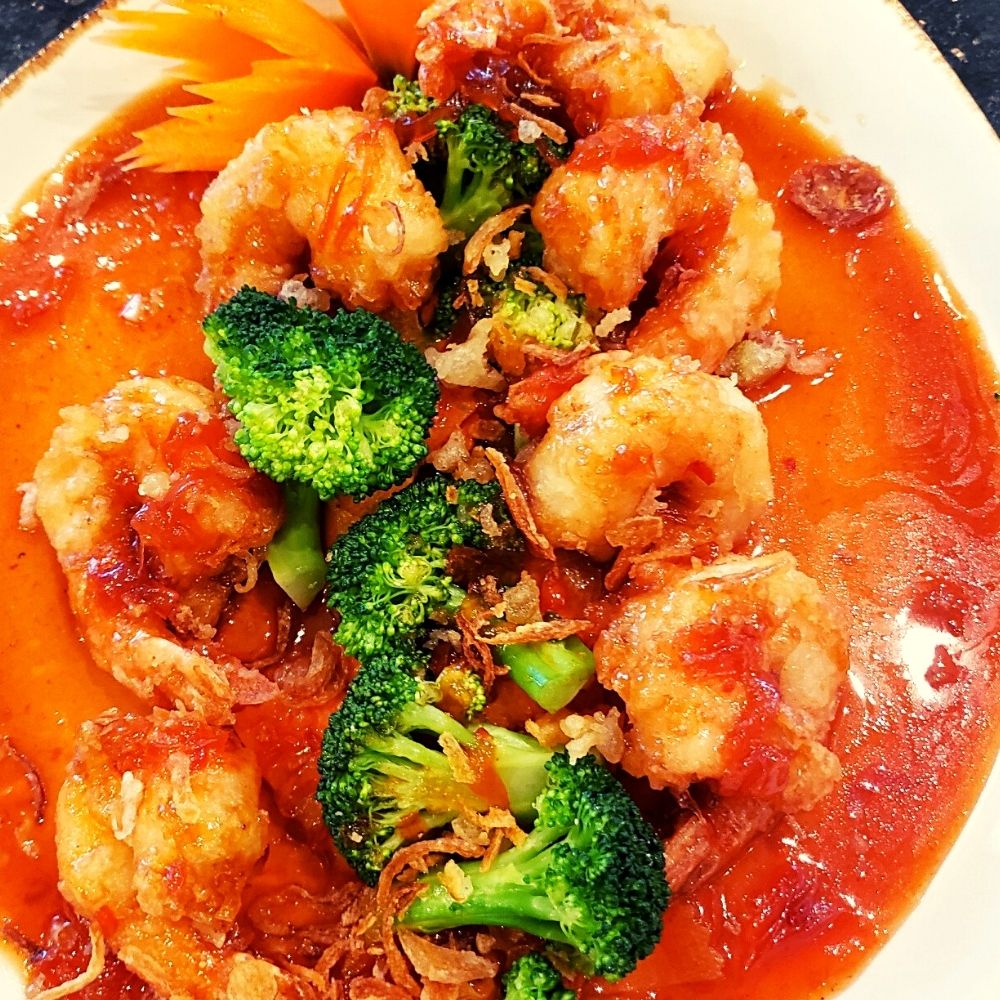 Order Jumping Shrimp  food online from Esarnthai Restaurant store, Houston on bringmethat.com