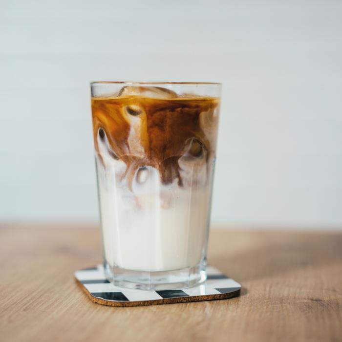 Order Iced Latte food online from Akh's Cafe store, San Francisco on bringmethat.com