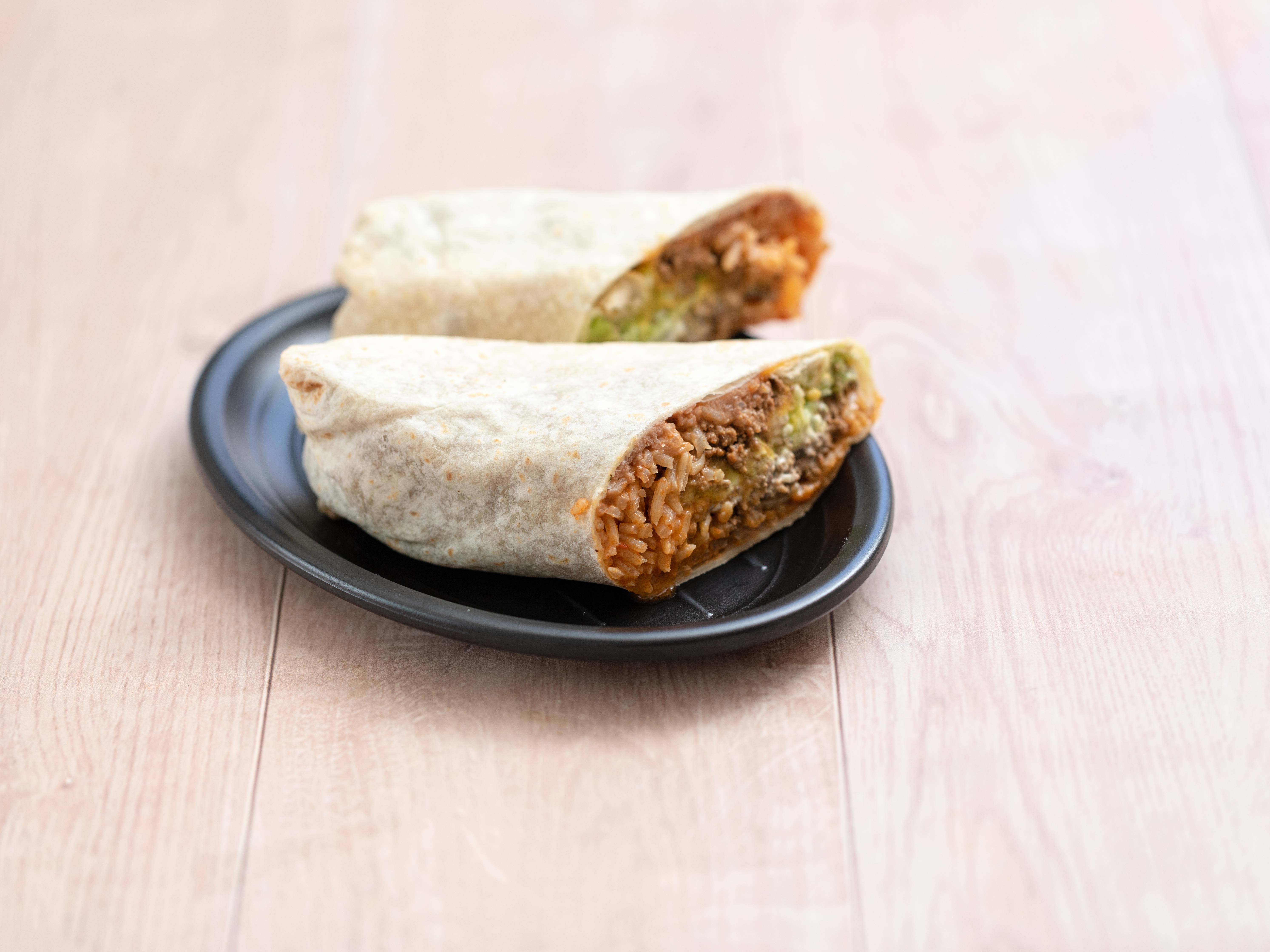 Order Super Burrito with Everything food online from California Burrito store, Suisun City on bringmethat.com