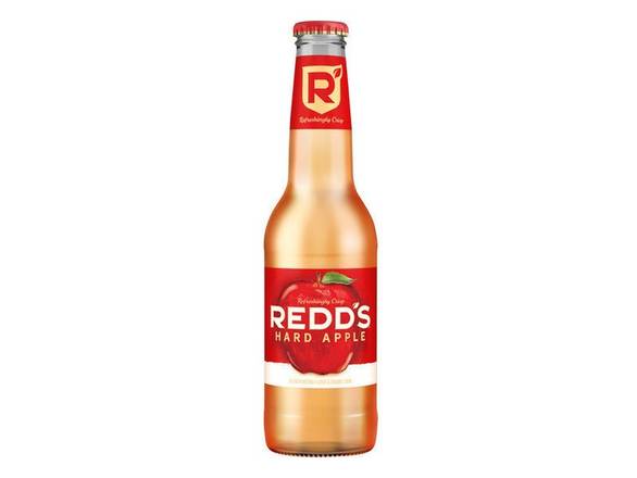 Order Redd's Hard Apple Ale Beer - 12x 12oz Bottles food online from Kirby Food & Liquor store, Champaign on bringmethat.com