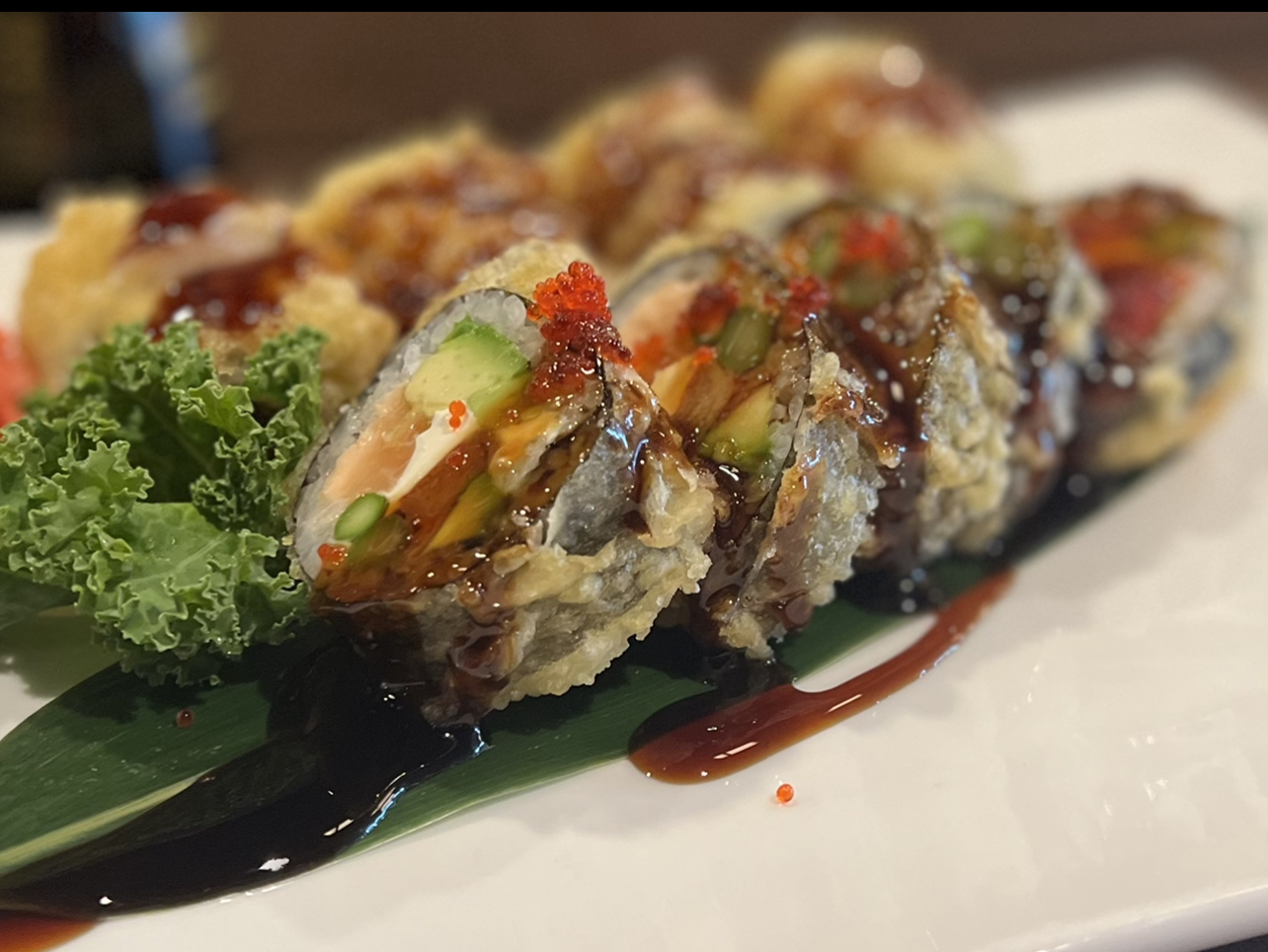 Order Family Roll food online from Bluefin Steak House & Sushi store, Howell on bringmethat.com