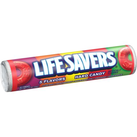 Order LifeSavers Hard Candy Roll 1.14oz food online from 7-Eleven store, Irving on bringmethat.com