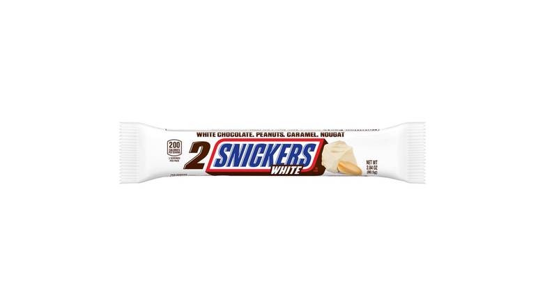 Order Snickers White Chocolate Bar food online from Route 7 Food Mart store, Norwalk on bringmethat.com