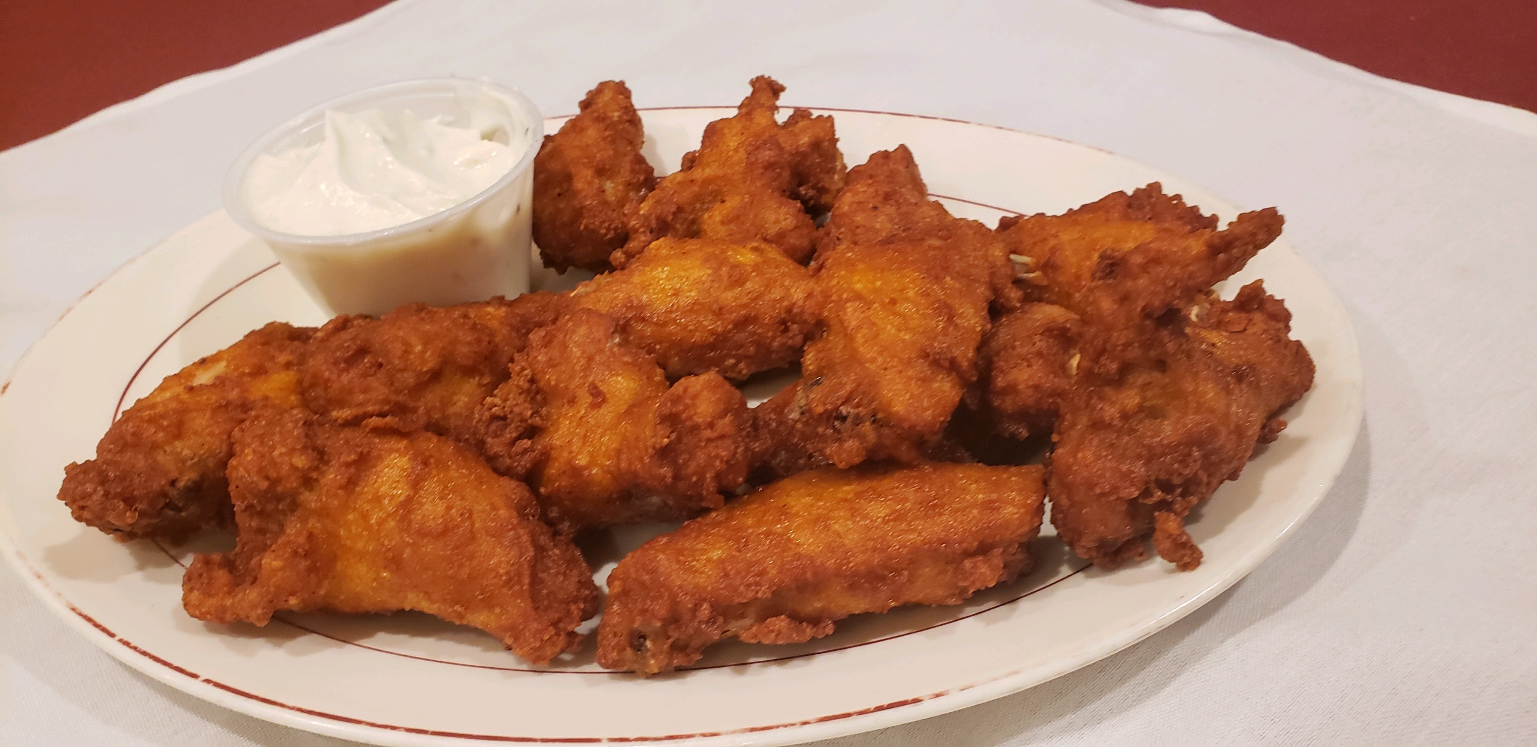 Order Buffalo Wings Zings food online from Mangia Pizza and Italian Restaurant store, North Babylon on bringmethat.com