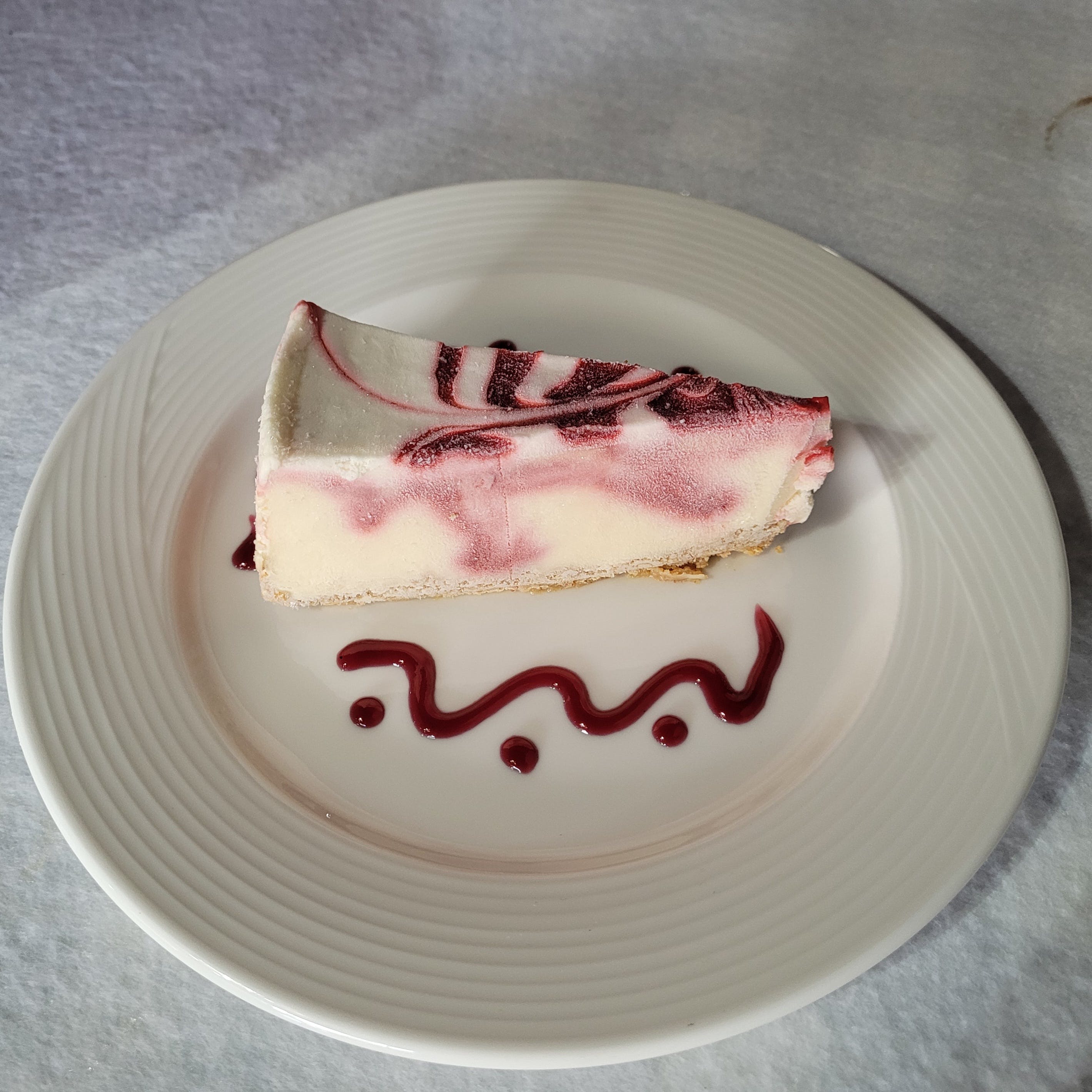 Order Strawberry Cheesecake - Slice food online from Mony Pizzeria store, Houston on bringmethat.com