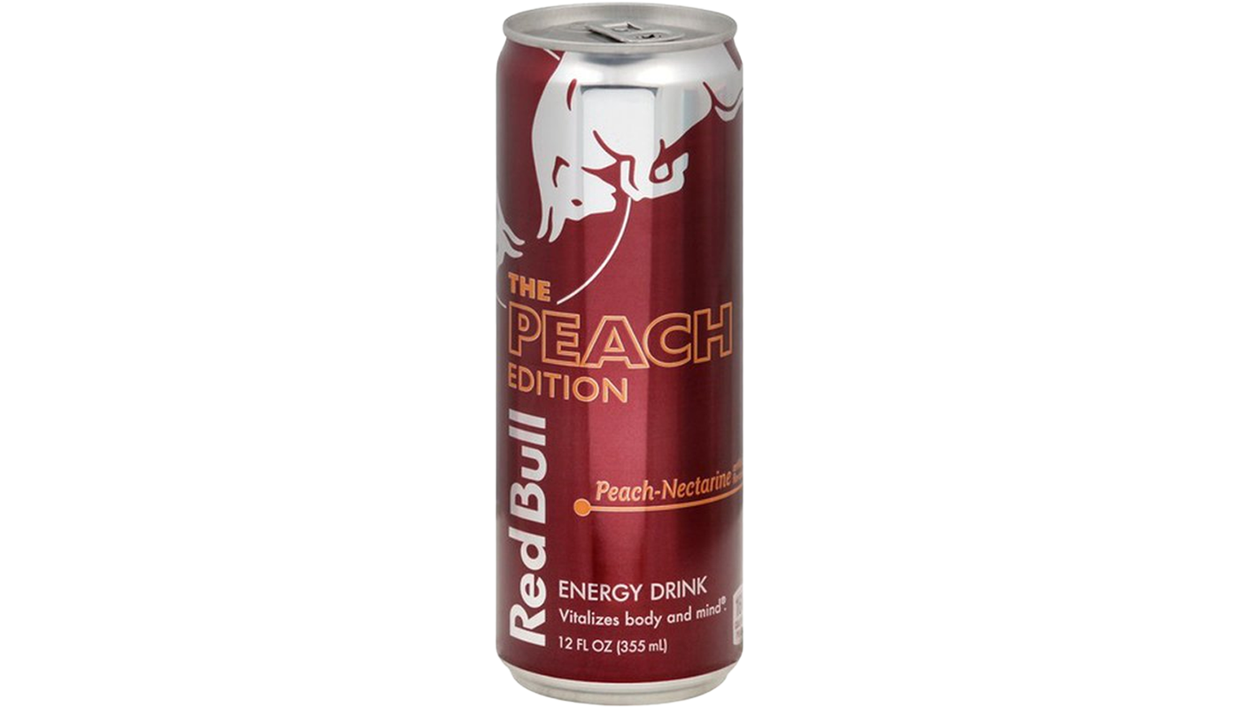 Order Red Bull Peach Edition 12oz food online from Chevron Extramile store, Orange on bringmethat.com