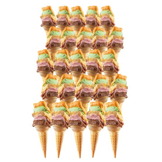 Order 25 Cone Pack food online from The Original Rainbow Cone store, Lombard on bringmethat.com