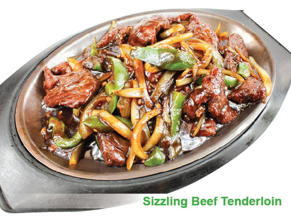 Order 24. Sizzling Spicy Beef Tenderloin Large ( Large ) food online from Great Wall Of China store, Plainfield on bringmethat.com