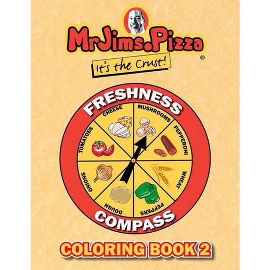 Order Free Coloring Book /Fresh/ (1 Book) food online from Mrjims.Pizza store, Midlothian on bringmethat.com