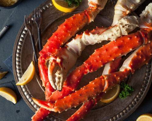 Order King Crab Legs food online from Cajun Crawfish store, Santa Ana on bringmethat.com