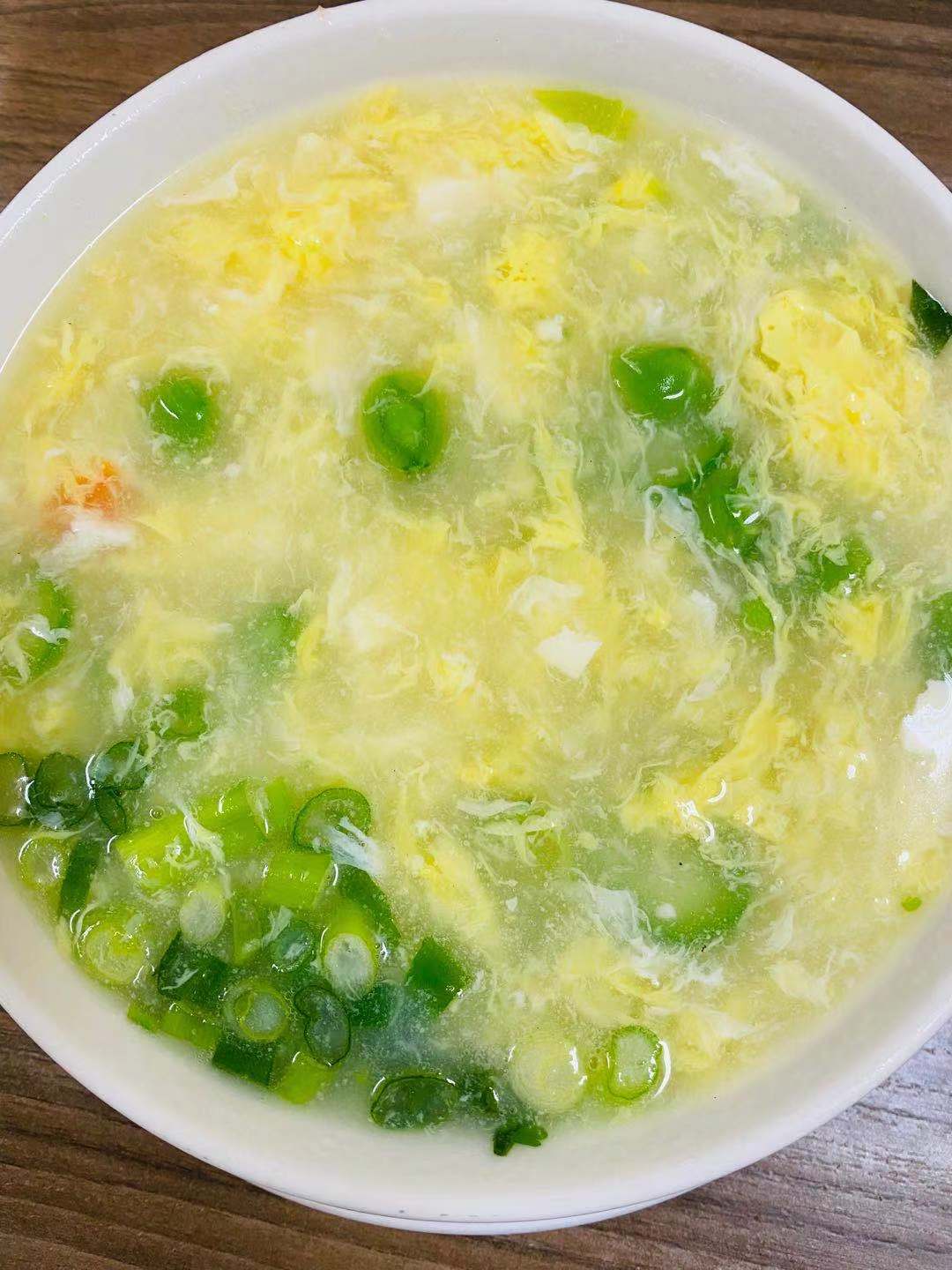 Order Egg Flower Soup   蛋花湯 food online from Dim Sum Club store, San Francisco on bringmethat.com