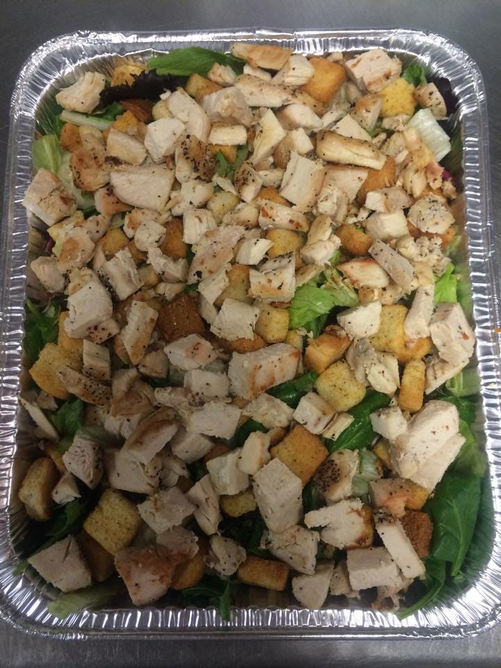 Order Chicken Caesar Salad - Salad food online from Potsy Pizza store, Allentown on bringmethat.com