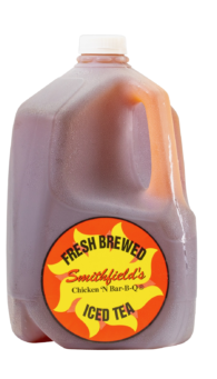 Order Smithfield’s Iced Tea Gallon food online from Smithfield's Chicken 'n Bar-b-q store, Wake Forest on bringmethat.com