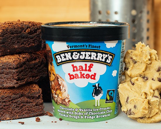 Order Half Baked food online from Ben & Jerry's Ice Cream store, San Francisco on bringmethat.com