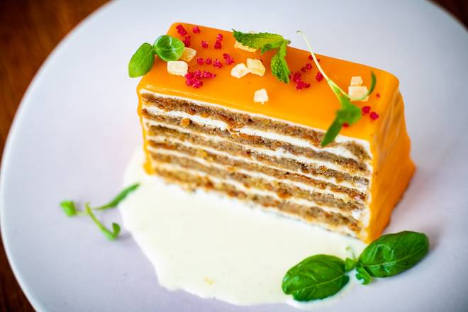 Order Carrot Cake food online from Unconventional Diner store, Washington on bringmethat.com
