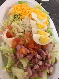 Order Chef Salad  food online from Downtown Diner store, Granite City on bringmethat.com