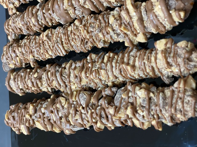 Order Heath Toffee Covered Pretzel Rod food online from Chocolate Boutique store, Pittsburgh on bringmethat.com