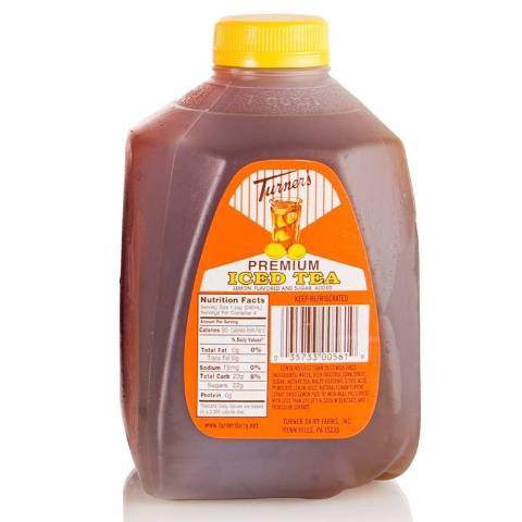 Order Turner's Premium Iced Tea 1 Quart food online from Aplus store, Youngwood on bringmethat.com