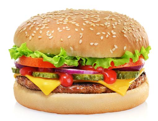 Order The Hamburger A La Carte food online from The Burger Bae store, Anchorage on bringmethat.com