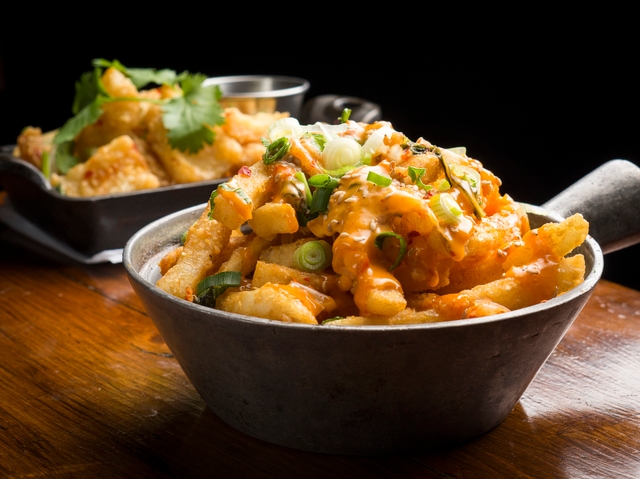 Order KIMCHEE FRIES. food online from Obao store, New York on bringmethat.com