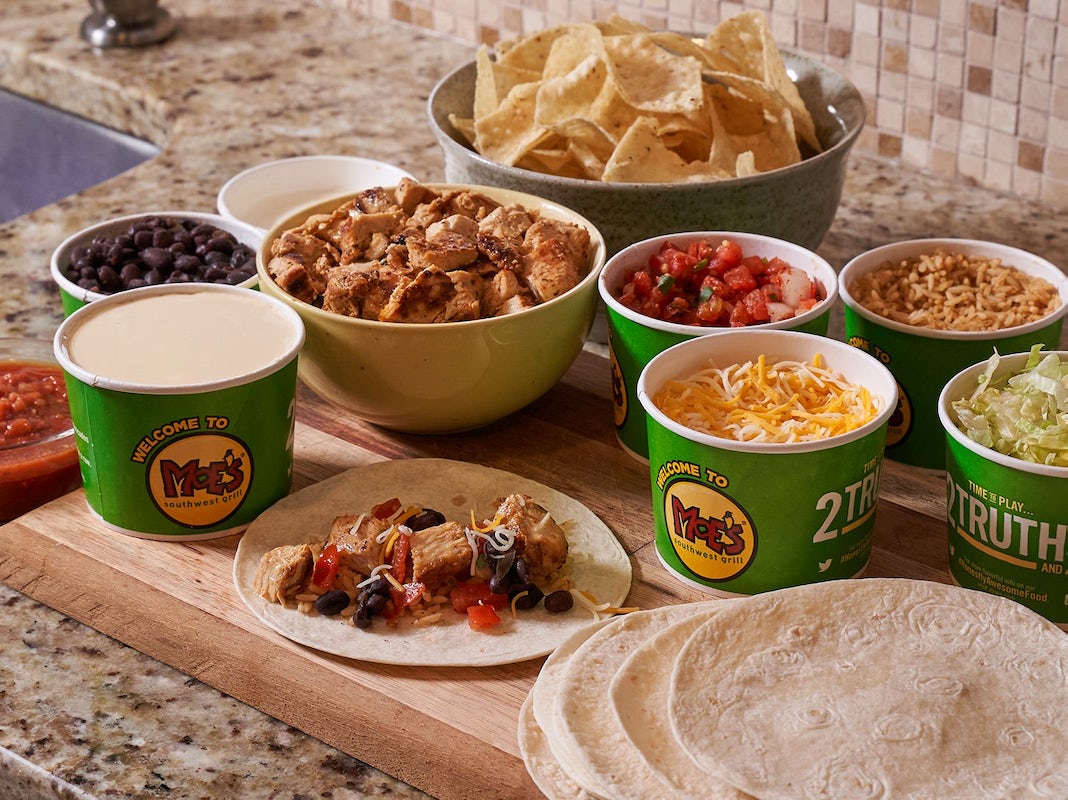 Order Taco Kit food online from Moe's Southwest Grill store, Fayetteville on bringmethat.com
