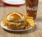 Order Spicy Chicken Sandwich Combo food online from Church's Chicken - N 1st store, Abilene on bringmethat.com