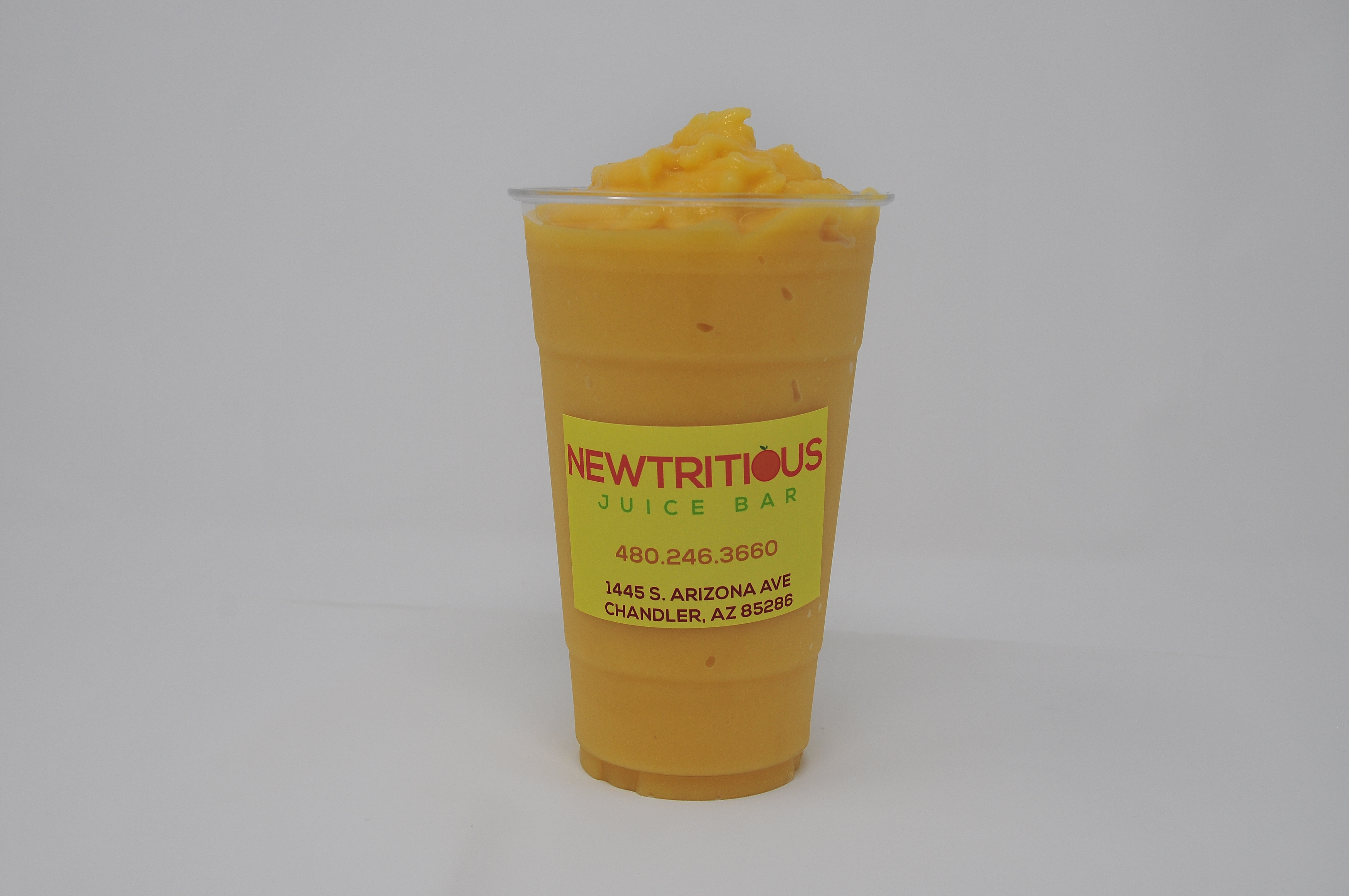 Order Tropical Frenzy Smoothie food online from Newtritious Juice store, Chandler on bringmethat.com