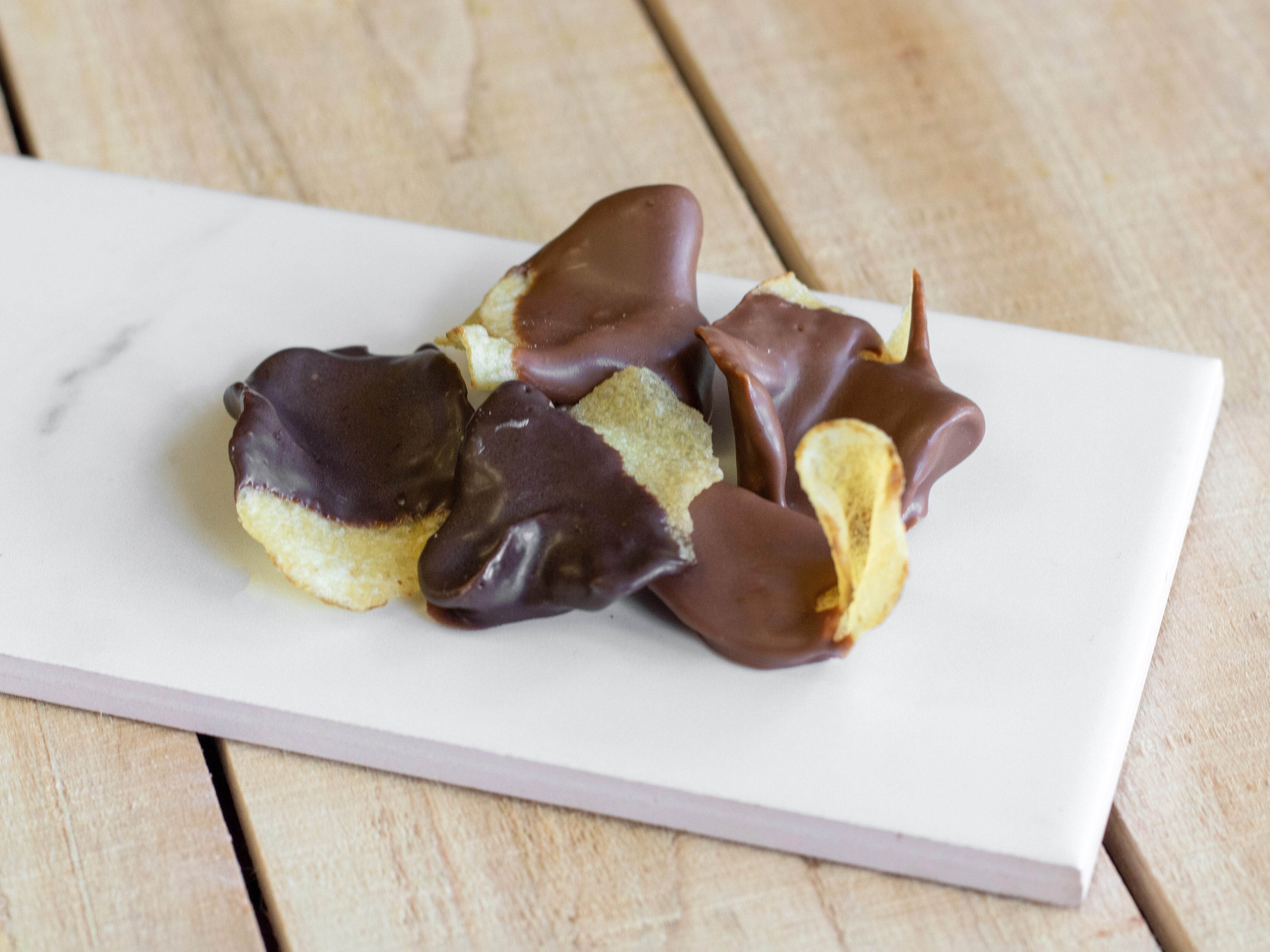 Order Chocolate Dipped Potato Chips food online from Chocolate Moose store, Pittsburgh on bringmethat.com