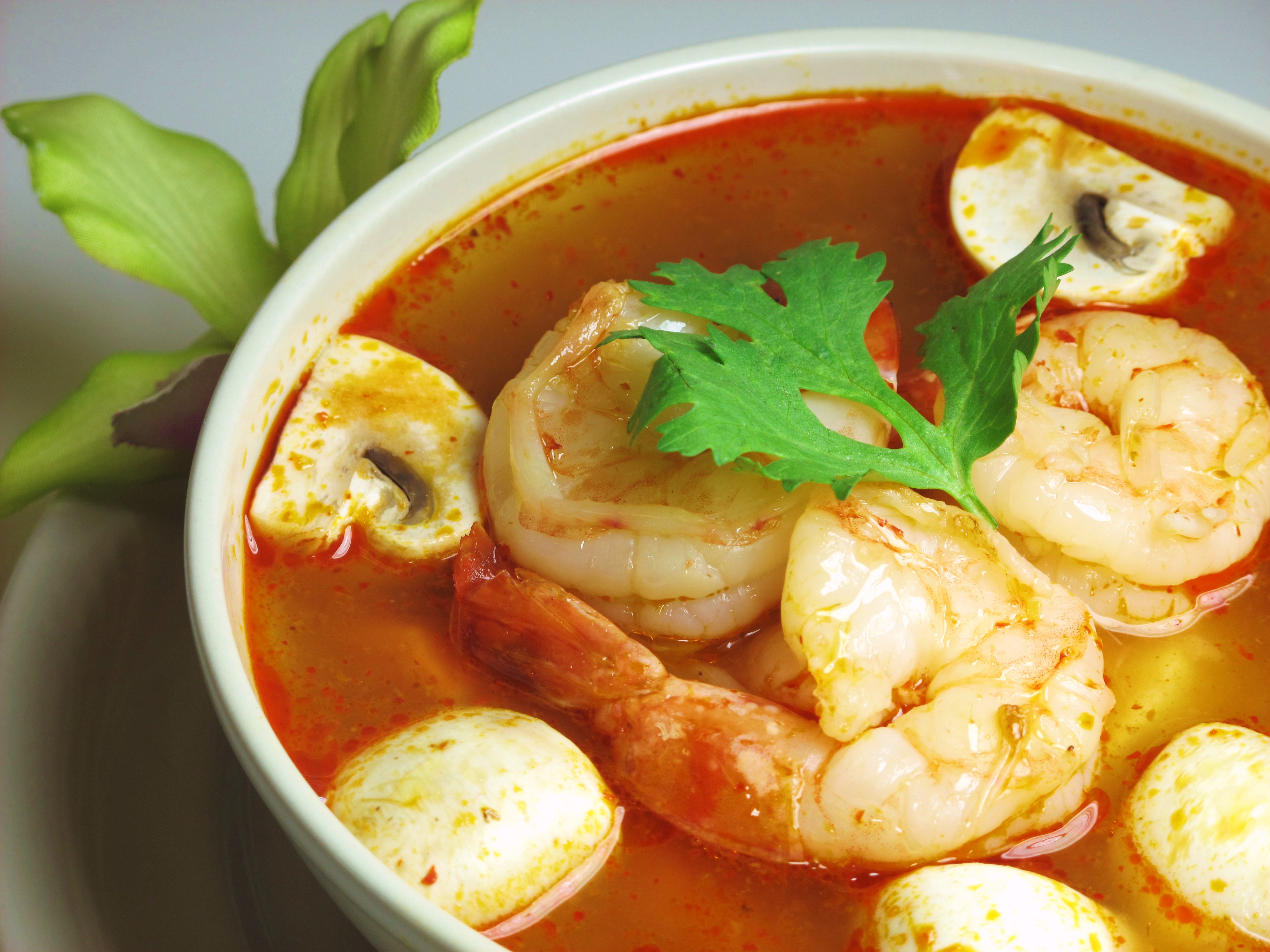 Order Tom Yum Soup food online from Kanlaya Thai Restaurant store, Harrisburg on bringmethat.com