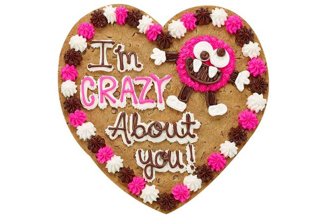 Order I'm Crazy About You! - HV2040 food online from Great American Cookies store, Dallas County on bringmethat.com