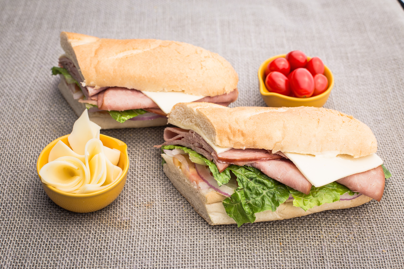 Order Ham and Cheese Sub food online from Golden Desserts store, Albany on bringmethat.com