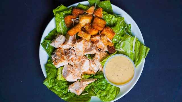 Order Chicken Caesar Salad food online from Fork to Fit Kitchen store, Mcallen on bringmethat.com