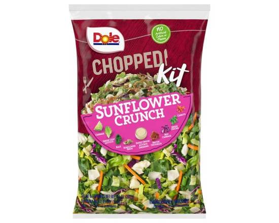Order Dole · Sunflower Crunch Chopped Salad Kit (13.6 oz) food online from Shaw's store, Raynham on bringmethat.com